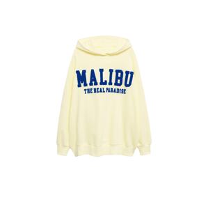 MANGO TEEN Tréning póló 'Malibu'  kék / sárga