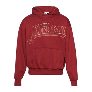 Karl Kani Tréning póló  sötétvörös / fekete / fehér