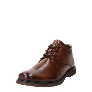 bugatti Fűzős cipő  konyak / sötét barna