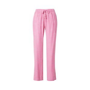ETAM Pizsama nadrágok 'VERE'  rózsaszín / fehér