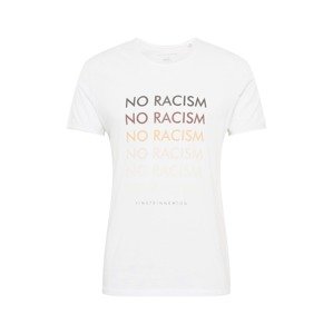 EINSTEIN & NEWTON Póló 'No Racism'  vegyes színek / fehér