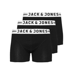Jack & Jones Junior Alsónadrág  fekete / fehér