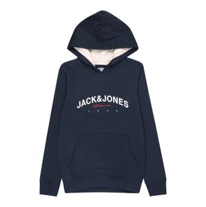 Jack & Jones Junior Tréning póló 'Friday'  sötétkék / kárminvörös / fehér