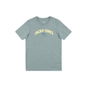 Jack & Jones Junior Póló 'OUNCE'  füstkék / világos sárga