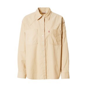LEVI'S ® Blúz 'Donovan Western Shirt'  világos bézs / piros / fehér