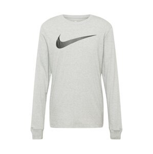 Nike Sportswear Póló  szürke melír / fekete
