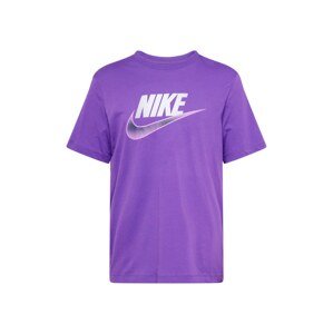 Nike Sportswear Póló 'FUTURA'  ibolyakék / sötétlila / fehér