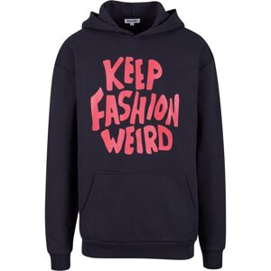 9N1M SENSE Tréning póló 'Keep Fashion Weird'  gránátalma / fekete