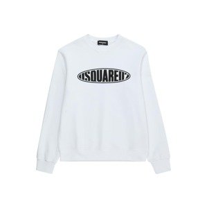 DSQUARED2 Tréning póló  fekete / fehér