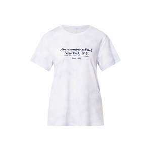 Abercrombie & Fitch Póló  világoskék / fekete / fehér