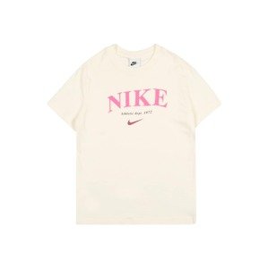 Nike Sportswear Póló  világos bézs / málna / világos-rózsaszín