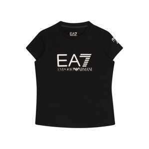 EA7 Emporio Armani Póló  sötétszürke / fekete / fehér