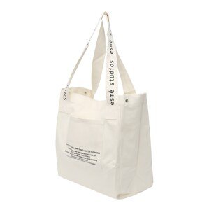 Esmé Studios Shopper táska 'Alana'  fekete / fehér