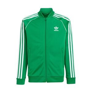 ADIDAS ORIGINALS Átmeneti dzseki 'Adicolor Sst'  fűzöld / fehér