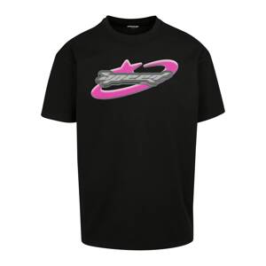MT Upscale Póló  szürke / sötétszürke / neon-rózsaszín / fekete