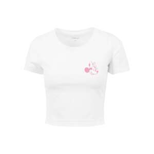 Merchcode Póló 'Minnie Mouse Wink'  fukszia / fehér