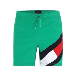 Tommy Hilfiger Underwear Rövid fürdőnadrágok  tengerészkék / zöld / piros / fehér