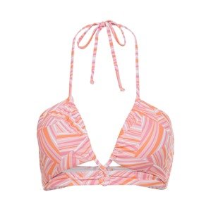 LSCN by LASCANA Bikini felső 'Lisa'  mandarin / rózsaszín / rózsa / fehér