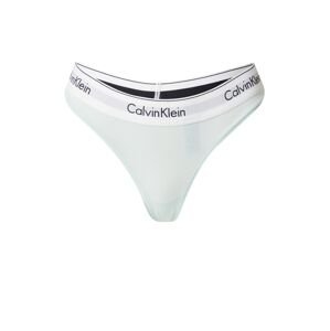 Calvin Klein Underwear String bugyik  pasztellkék / fekete / fehér