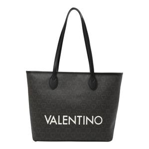 VALENTINO Shopper táska  szürke / fekete / fehér