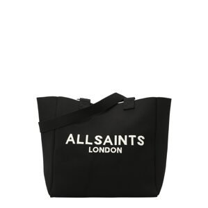 AllSaints Shopper táska 'IZZY'  fekete / fehér