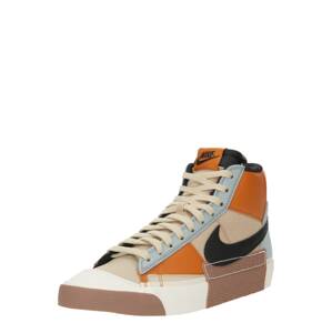 Nike Sportswear Magas szárú sportcipők 'BLAZER MID PRO CLUB'  gitt / sötét narancssárga / fekete / fehér