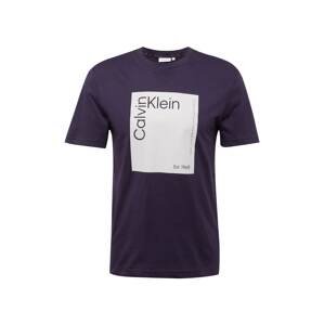 Calvin Klein Póló  tengerészkék / greige / fekete