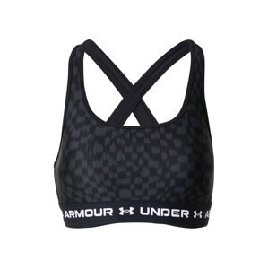 UNDER ARMOUR Sportmelltartók  sötétszürke / fekete / fehér