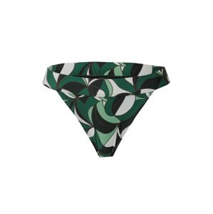 TOPSHOP Bikini nadrágok  barna / zöld / fekete / fehér