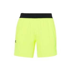 UNDER ARMOUR Sportnadrágok 'Peak'  limone / fekete