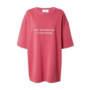 florence by mills exclusive for ABOUT YOU Oversize póló 'Contentment'  világos sárga / menta / rózsaszín / málna