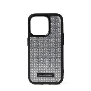 Karl Lagerfeld Okostelefon-tok ' iPhone 15 Pro'  fekete / ezüst