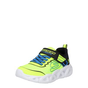 SKECHERS Sportcipő 'TWISTY BRIGHTS 2.0'  kék / neonsárga / fekete