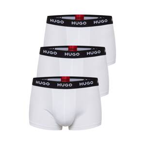 HUGO Boxeralsók  piros / fekete / fehér