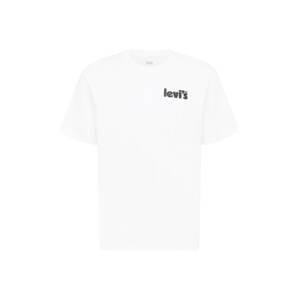 LEVI'S ® Póló  fekete / fehér