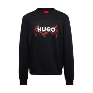 HUGO Tréning póló 'Duragol_U241'  rikító piros / fekete / fekete melír / fehér