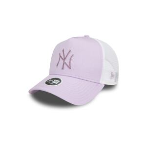 NEW ERA Sapkák 'MLB RHINESTONE TRUCKER NEYYAN'  rózsaszín / fehér