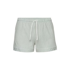 s.Oliver Pizsama nadrágok  zöld / fehér