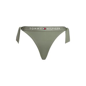 Tommy Hilfiger Underwear Bikini nadrágok  zöld / fehér