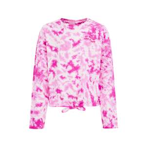 WE Fashion Póló  rózsaszín / neon-rózsaszín / fehér