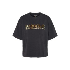 Barbour International Póló 'Carla'  arany / fekete