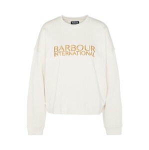 Barbour International Tréning póló 'Carla'  krém / arany