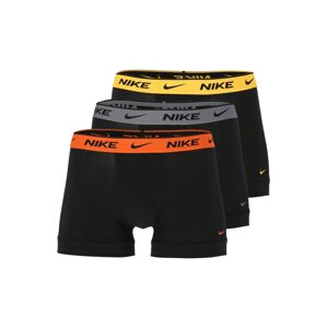 NIKE Boxeralsók 'Everyday'  sötétsárga / szürke / sötét narancssárga / fekete