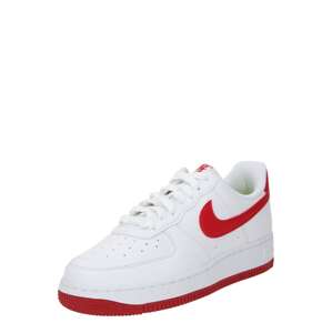 Nike Sportswear Rövid szárú sportcipők 'Air Force 1 '07 SE'  piros / fehér