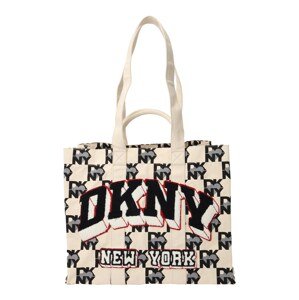 DKNY Shopper táska  szürke / greige / piros / fekete