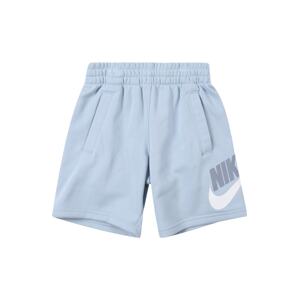 Nike Sportswear Nadrág 'Club Fleece'  füstkék / világoskék / fehér