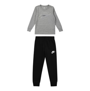 Nike Sportswear Jogging ruhák 'CLUB'  szürke melír / fekete / fehér