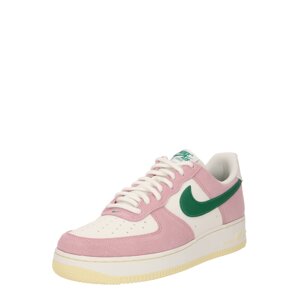 Nike Sportswear Rövid szárú sportcipők 'Air Force 1'  bézs / zöld / világos-rózsaszín