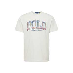 Polo Ralph Lauren Póló 'SSCNCLSM1'  világoskék / zöld / pasztellpiros / fehér
