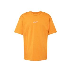 Nike Sportswear Póló 'PREM ESSNTL'  narancs / fehér